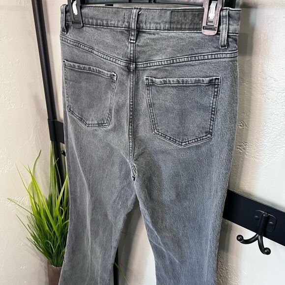 PacSun Stretch Crop Boot cut jeans high waist Black wash size 27 - Picture 9 of 16